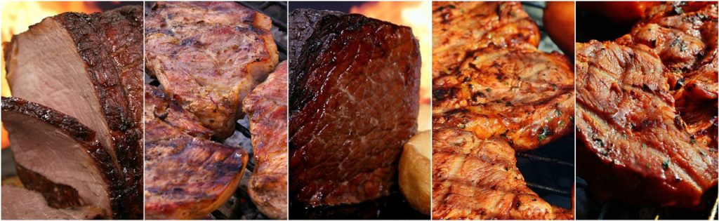 סוגים שונים של בשר